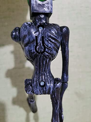 Themaz 4Pcs/Set 8.2Inch Siren Head Action Figure Toy Sirenhead For Kids Horror Toys Scp Model Scary Doll With Light Movable Joints Foundation Birthday Gift #TOP6