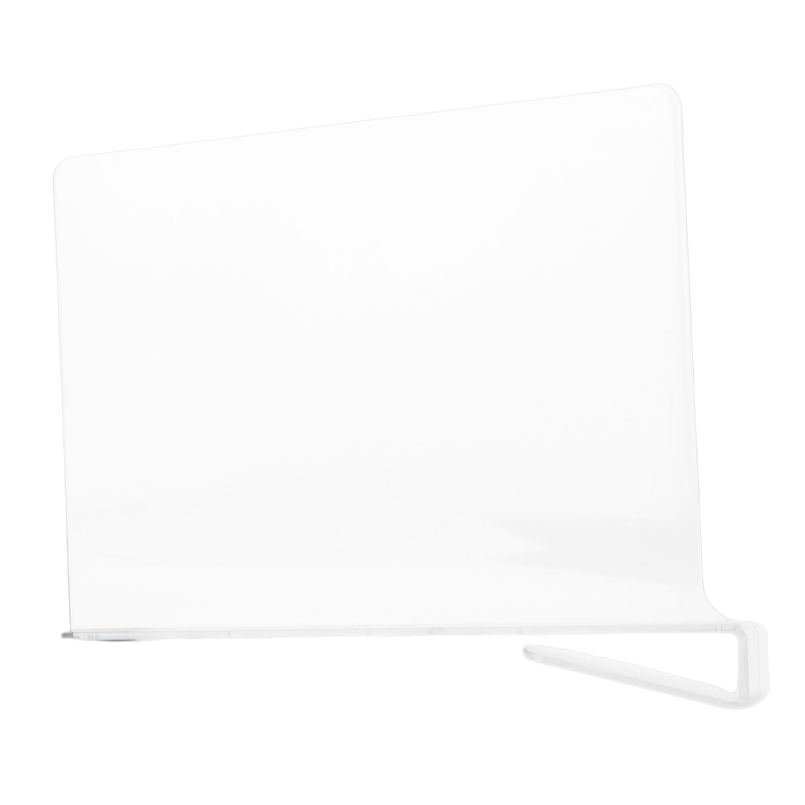 Divisor de Estante de Armario Transparente, Separador de Estante Transparente de Pet, Instalación Rápida y Organizador Ajustable Extraíble para Armarios, Estanterías, Armarios y