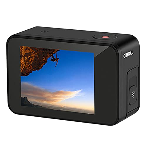 4K Sport Action Camera, HD 20MP WiFi Anti-Shake Waterproof Touch Screen Underwater 30M Camera 170° Wide Angle with Remote Contro