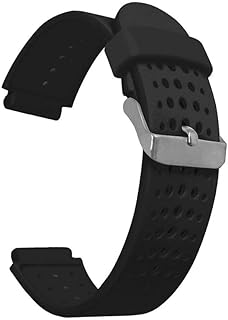 TINTAG Para Garmin Forerunner 220/230/235/620/630/735XT Pulseira de silicone macio para relógio inteligente Garmin Forerunner 735XT
