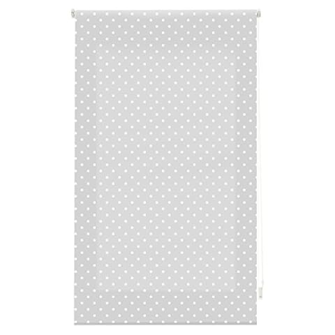 Blindecor Specks Roller, Fabric, Grey, 100 x 180 cm Cover
