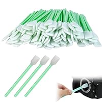 100 Stück Reinigungsstäbchen,Wattestäbchen Lang,Schaum Reinigung Stäbchen,Sterile Wattestäbchen,Reinigungstupfer Wattestäbchen,Wattestäbchen Spitz Für Tintenstrahl Kamera Linsen Reinigung