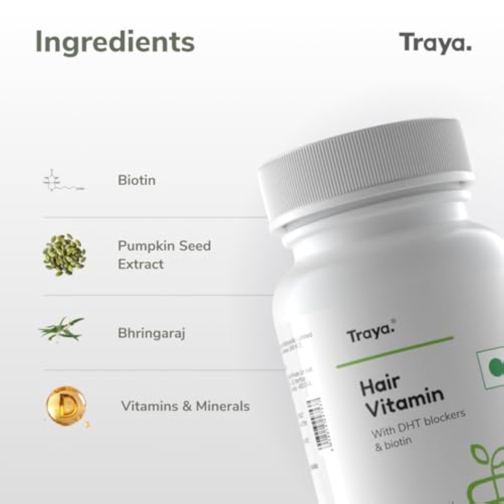 Hair Growth Kit with Biotin & Herbal Ingredients