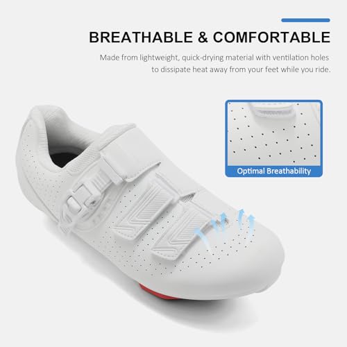 Men Women Cycling Shoes Compatible with Peloton Indoor Road Bike Riding Shoes for Indoor Delta Cleats Clip Outdoor Pedal2
