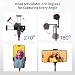 ATUMTEK Selfie Stick Tripod, Extendable 3 in 1 Aluminum Bluetooth Selfie Stick with Wireless Remote 360° Rotation for iPhone 12/11/11 Pro/XS Max/XS/XR/X/8/7, Samsung, Google, LG Smartphone, Red-Black