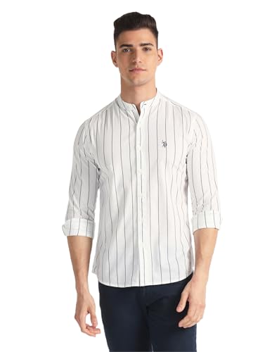 Image of U.S. Polo ASSN. Men's Cotton Slim Fit Shirt