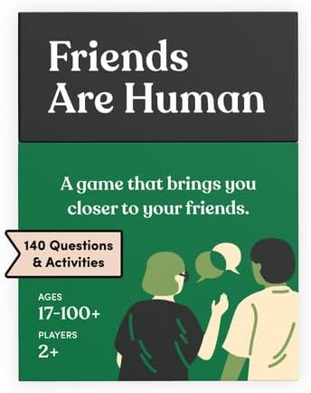 Friends Are Human: 100 conversation cards