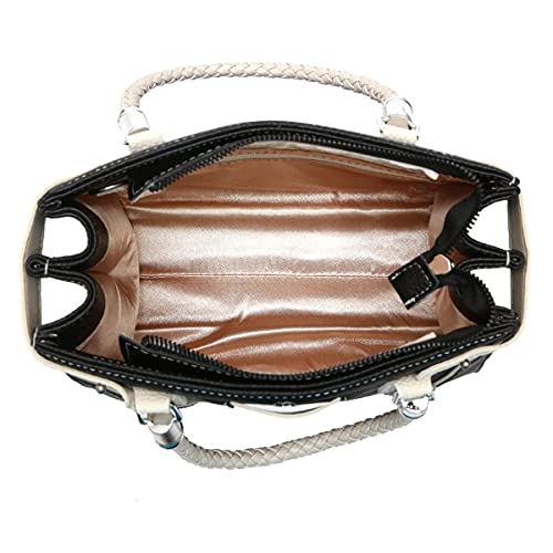 Kit Mochila e Bolsa Feminina Transversal (preto)