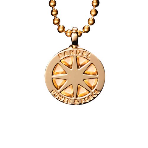 BANDEL(バンデル) チタン ネックレス ラージ ゴールド メンズ・レディース・ユニセックス フリーサイズ（65cm）