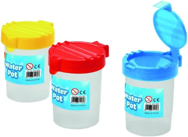 KEYROAD 150ml Water Cup with Leakage Protection Plastic Home Nursery School 1 Piece Color Mix Random