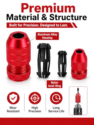 Topes de perforación ø 2-11mm con ajuste variable para evitar traspasar paneles de madera 6