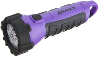 Dorcy 55 Lumen Floating Waterproof LED Flashlight with Carabineer Clip Dorcy, Purple (41-2508)