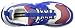 Calvin Klein Marvin Hombres Zapatillas Moda Blue Multicolour - 42 EU