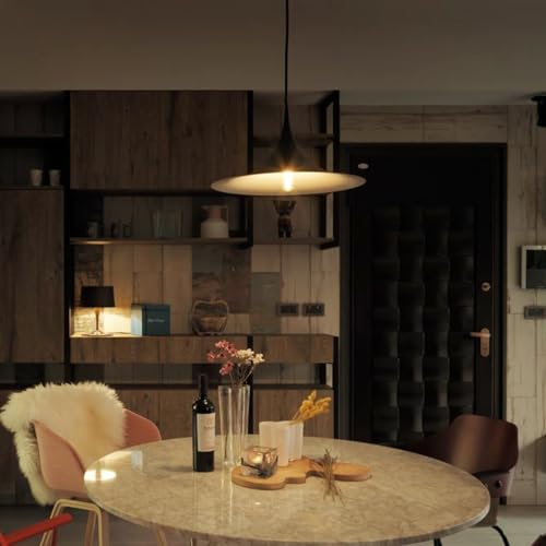 LVWIT Vintage E27 Led Filament Bulb,Antique 6.5W ST64 LED E27 Edison Screw Bulb 60W Equivalent,806 LM,2700K Warm White,Retro Old Fashioned Style Antique Lamp,Non-dimmable (6 Pack) - Image 4