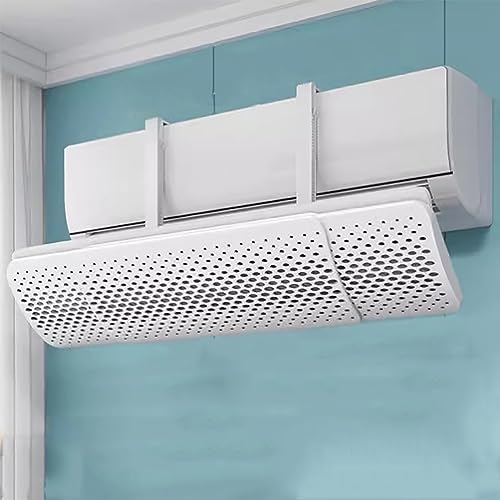 Air Conditioner Vent Deflector,Adjustable Air Conditioner Deflector,Confinement Air Deflector,Baffles Anti Direct Blowing.