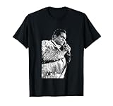 Stephen Wright Photography Luther Vandross Live T-Shirt, Men's Unisex-Adults, Black, Small, Short Sleeve, Classic Fit, Crew Neck, Regular, Medium Sleeve Length