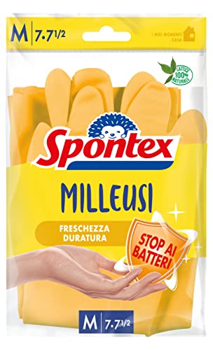 Lista de talla de guantes online 8 Spontex Guantes Milleusi Talla M