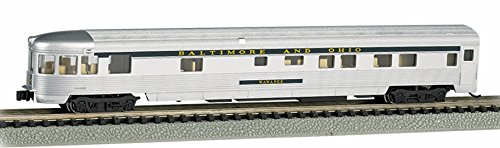 Wagon Baltimore et Ohio miniature pour ajouter de la lumière sur un réseau
