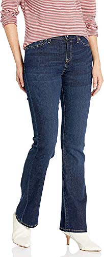 Image of Levi Strauss Signature Gold Women's 03 Essentials Mid-Rise Bootcut Jeans Stretch Denim, (Also Available in Plus)