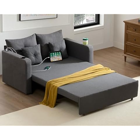 Krcix 3-in-1 Convertible Sofa Bed Cover