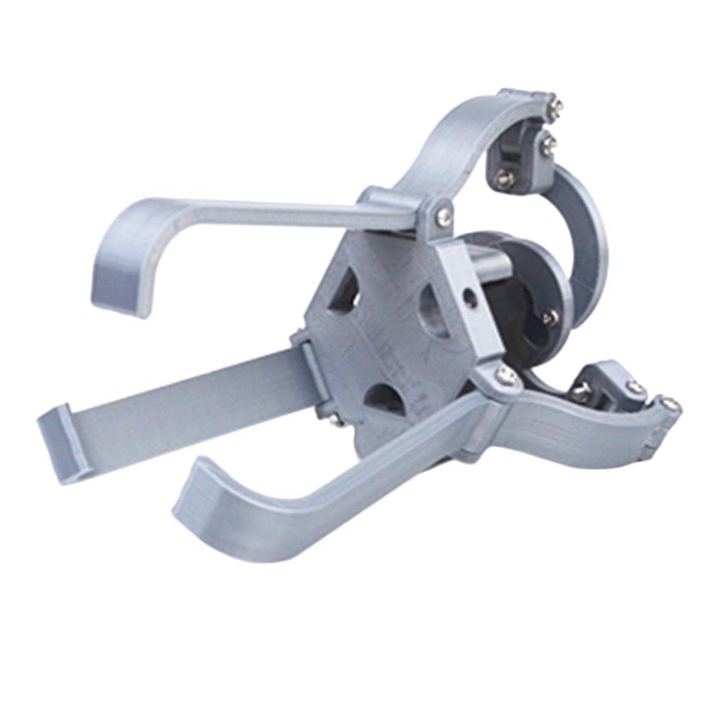 Metall Roboter Arm Mechanische Roboterklemme Silber Klaue Kit mit Servos Motor