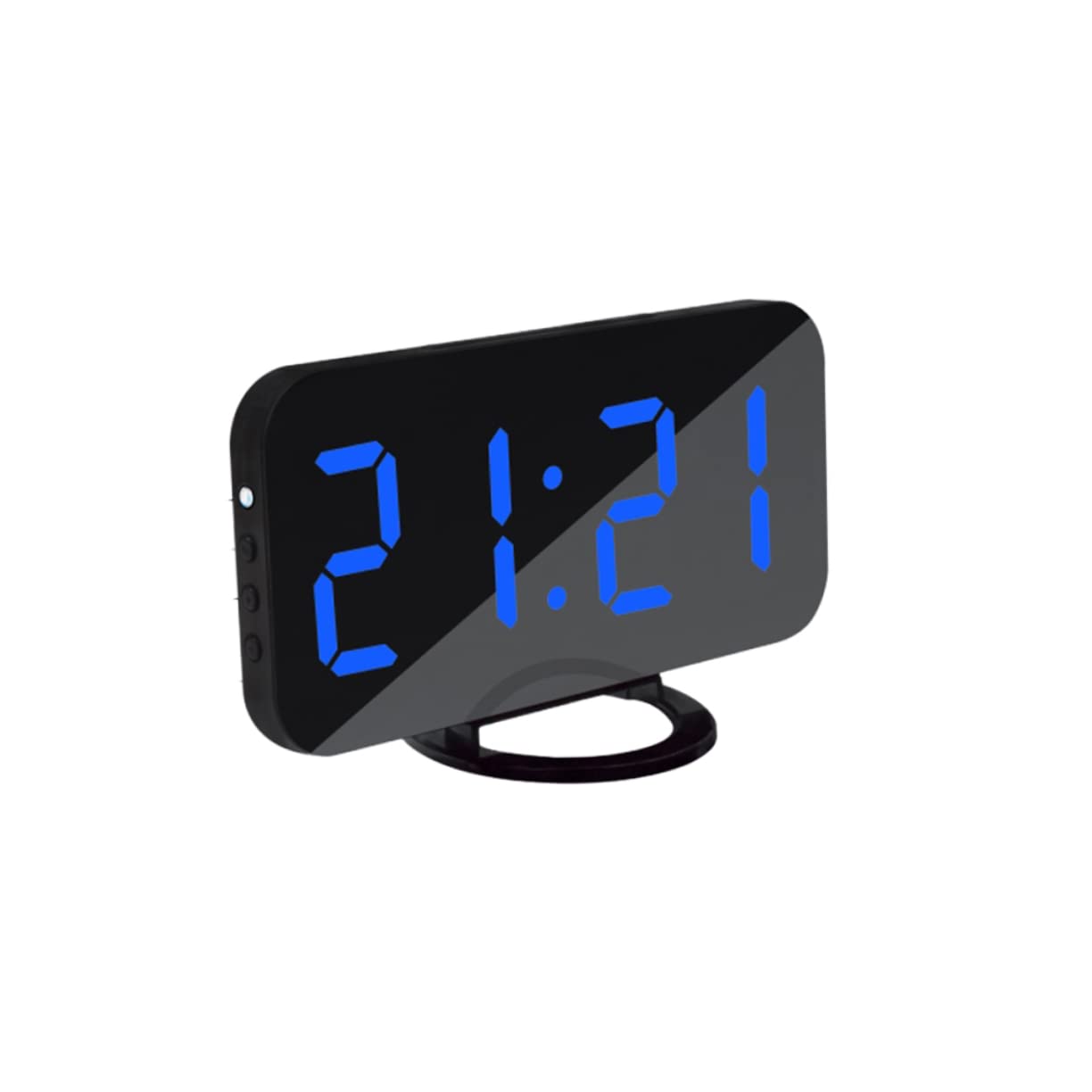 Cabilock Despertador Electrónico Digital con Pantalla Led Grande Función De Repetición Regulador De Intensidad y Superficie Reflectante para Uso Mesilla De Noche