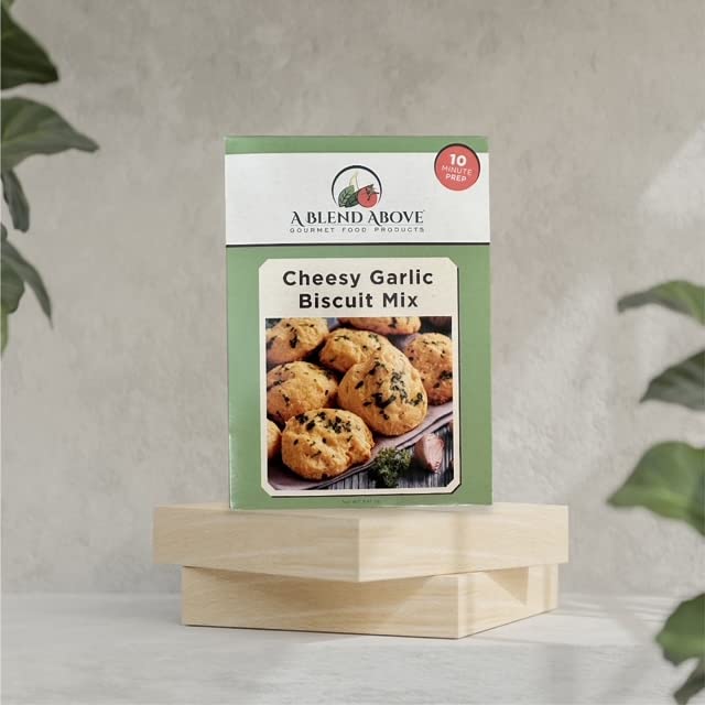 Miniatura 7 de Una mezcla de galletas de ajo con queso, fácil de hornear, hace 10 galletas, galletas de desayuno, galletas de cena, galletas y salsa, complemento