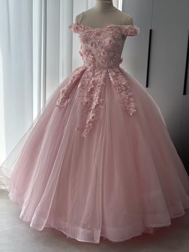 Asulla Luxury Appliqued Beaded Quinceanera Dresses Off Shoulder A Line Long Formal Evening Ball Gowns2