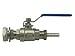 1/2"x10mm Stainless Steel Ball Valve Weldless Bulkhead for Home Brew Kettle