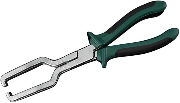 Electrical Disconnect Pliers, Fuel Line Pliers Automotive Electrical Connector Disconnect Pliers, Long Spark Plug Removal Pliers Car Fuel Feed Pipe Plier Universal Pipe Clip Repair Tool1