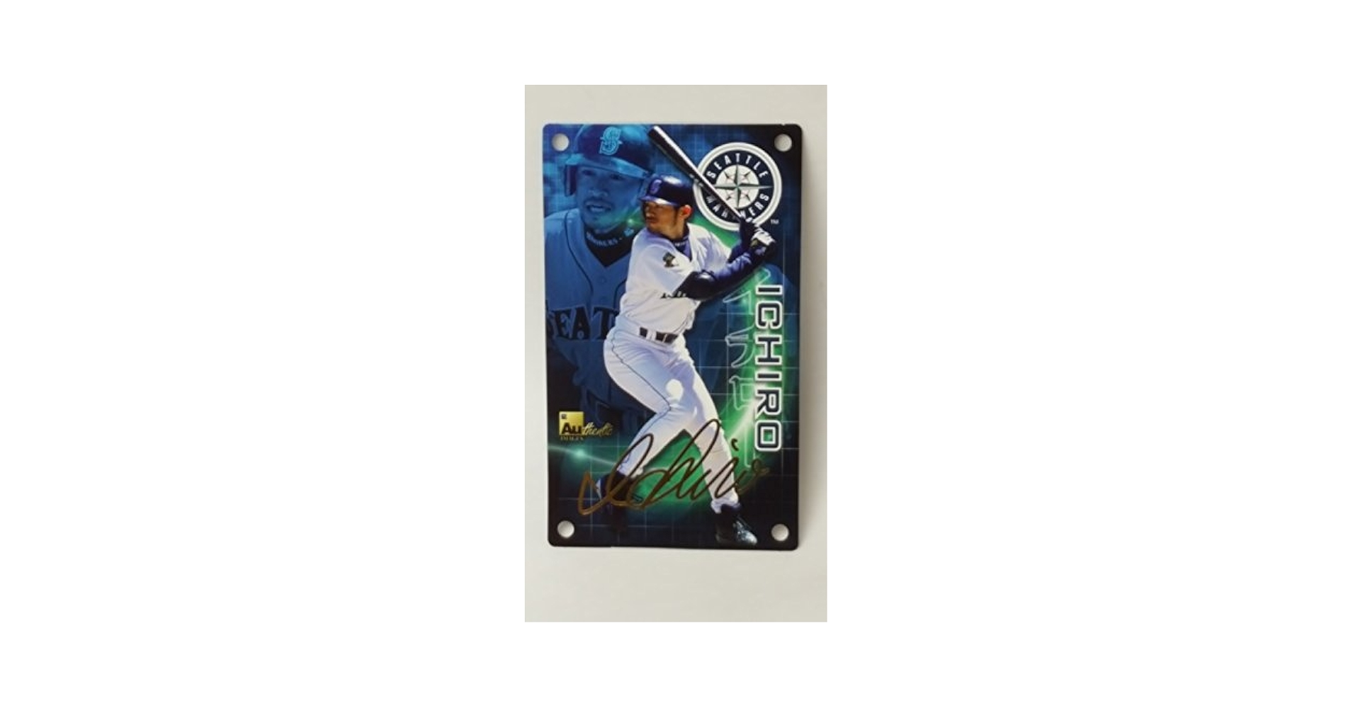 Amazon.com: Authentic Images 2001 Ichiro Suzuki Gold