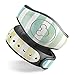 Design Skinz Green Watercolor Ombre Stripes Premium Vinyl Decal Wrap Cover for The Disney MagicBand+ (Fits MagicBand+ for Disney Parks)