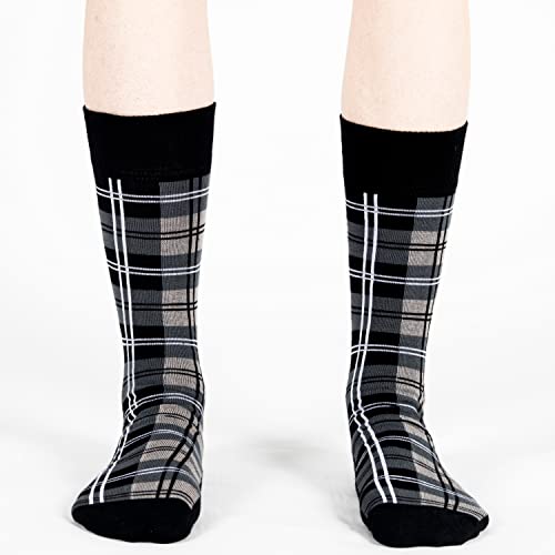 Image of Mysocks Men and Women Crew Socks Extra Fine Combed Cotton Seamless Toe