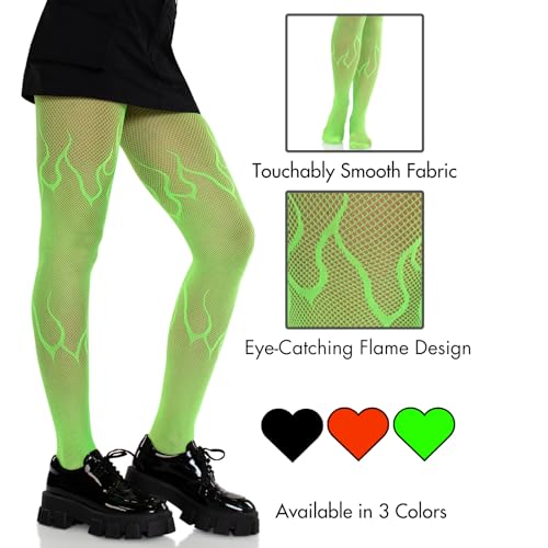 Image of Leg Avenue Women's Dark Alternative Fishnet Tights