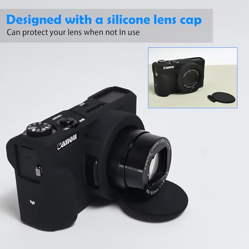 Funda de silicona Easy Hood para Canon Powershot G7 X Mark III miniatura 2