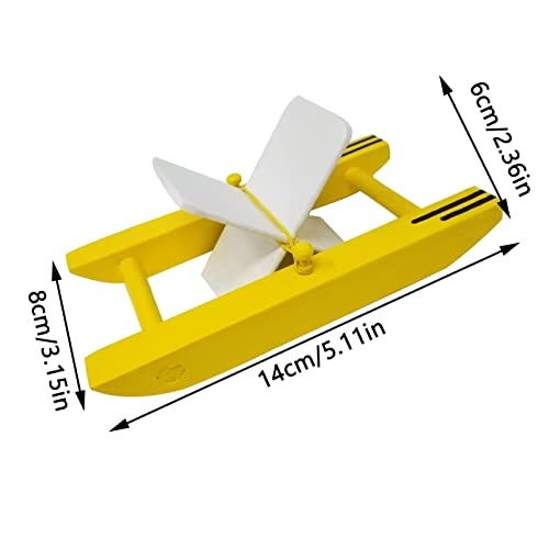 barco a remo para piscina | Barquinho Brinquedo Desenhável,Construção e pintura verão para bricolage