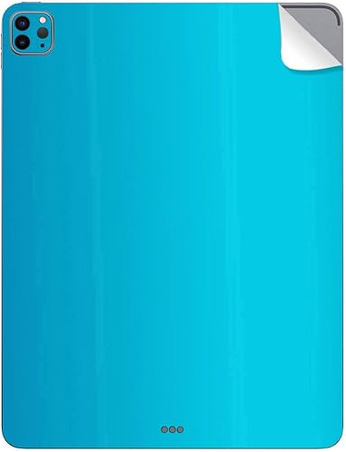 Vista 57 de SopiGuard Skin adhesivo para iPad Pro 2021 de 12.9 pulgadas, modelo A2378 de 5ª generación de precisión de borde a borde trasero y laterales