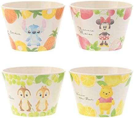 Amazon ディズニーストア 公式 ボウル ディズニーキャラクター パステルフルーツ スープカップ オンライン通販