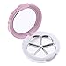 Produktbild Make Up DIY Leer 5 Blütenblatt Geformte Gitter Lidschatten Lippenstift Rouge Box Fall 4g - Rosa Weiß