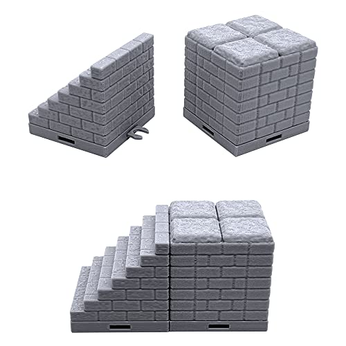 Locking Dungeon Tiles - Bridge Over Lava miniatura 4