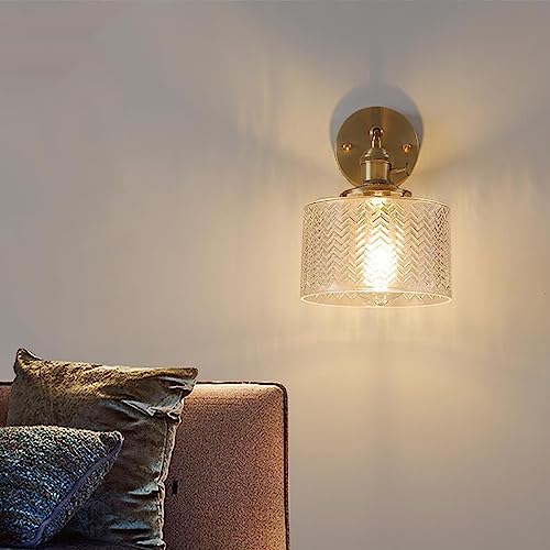 Linterna de pared E27 giratoria de latón para iluminar rincones oscuros de casa 5