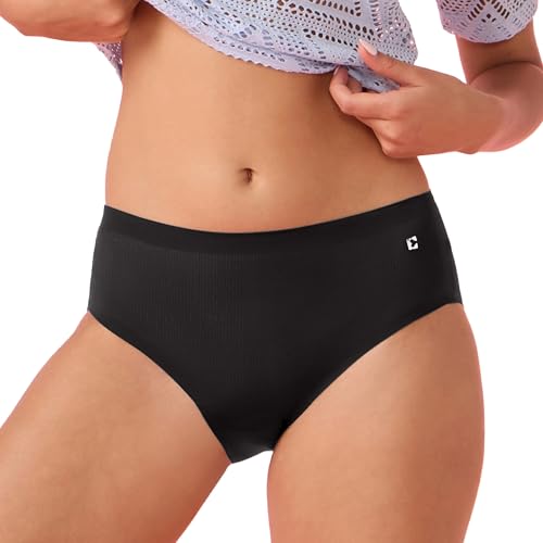 Image of Enamor Innovations Invisi, Fit Flex, No Visible Panty Lines, All Day Comfort, Mid Waist Brief Panty for Women - Antimicrobial with Stain Release, Bonded Free Cut, Regular Coverage - IP02