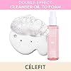 CELEFIT Double Effect Cleanser Oil to Foam - Korean Cleansing Oil Makeup Remover Foaming Facial Cleanser | Makeup Remover Oil to Foam Cleanser Face Wash for Women & Men | Korean Oil Cleanser (6.34oz)