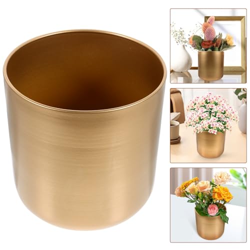 Vase en métal antique pour composition de fleur poétique - 8