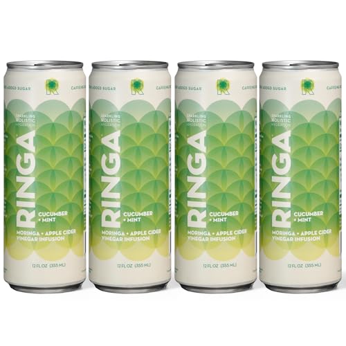 Image of Ringa Sparkling Hydration (Cucumber Mint 12Oz (Pk of 4))