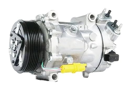 Compresor Magnético Para PEUGEOT 407 308 5008 C5 SD7C16 9671451380 9684141780 6453ZS 648756 6453ZT 351334271 1322 1342 1346 Aire Acondicionado