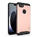 Google Pixel 3 XL Case, TUDIA [Merge Series] Heavy Duty Extreme Protection/Rugged with Dual Layer Slim Precise Cutouts Phone Case for Google Pixel 3 XL [Not Compatible with Pixel 3] (Rose Gold)