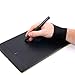 2 Pack Omonic Artist Glove Two Finger Glove for Light Box Graphic Graphics Drawing Tablet Light Box Tracing Light Pad Drawing Tablet Glove,Free Size Prevents Smudges