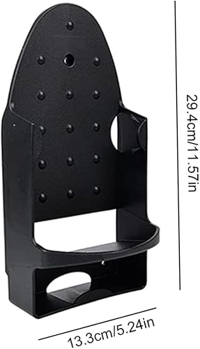 Miniatura 7 de Colgador de tabla de planchar montado en la pared, soporte de hierro resistente al calor para el hogar y el baño