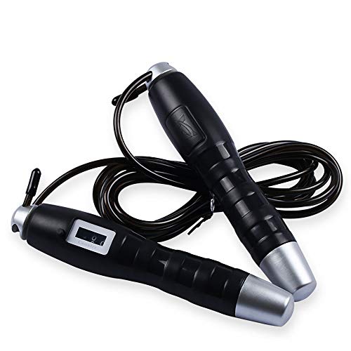 SEVEN HITECH Speed Jump Rope Verstellbares Springseil Gewichtslager Zählseil Fitness Leichtes Cover